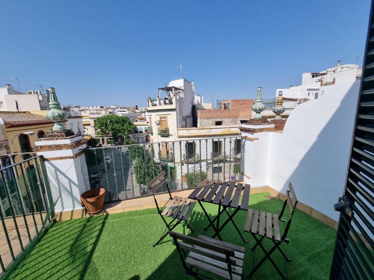 Increible Atico Con Vistas Apartment Sevilla Bagian luar foto