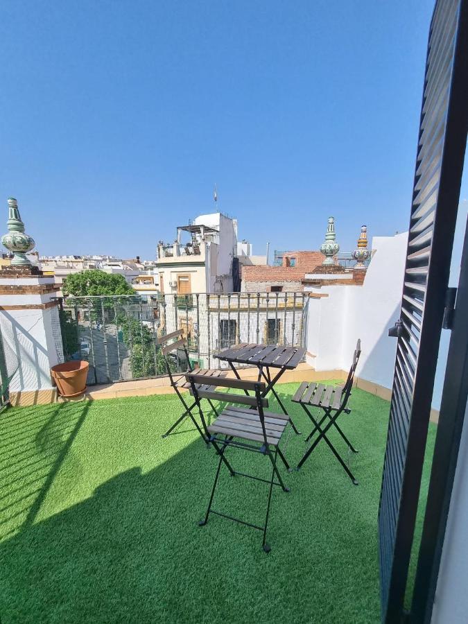 Increible Atico Con Vistas Apartment Sevilla Bagian luar foto