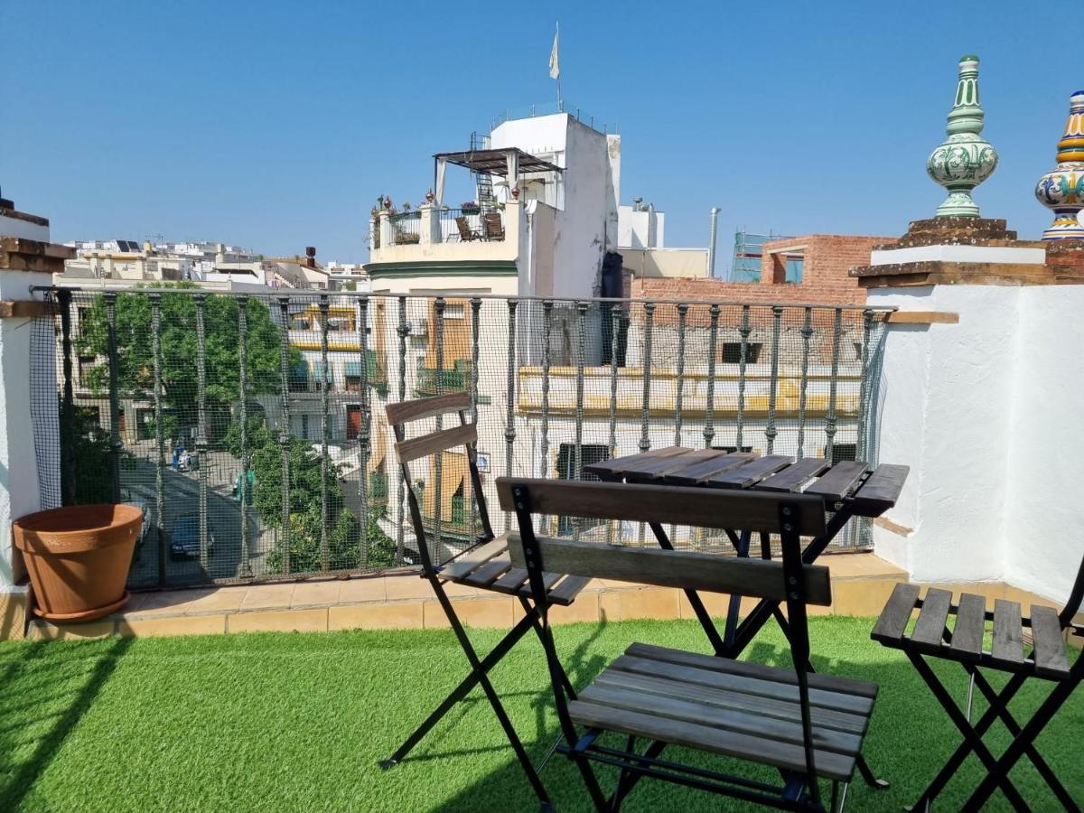 Increible Atico Con Vistas Apartment Sevilla Bagian luar foto